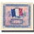 Francja, 2 Francs, Flag/France, 1944, 1944, AU(55-58), Fayette:VF16.1, KM:114a