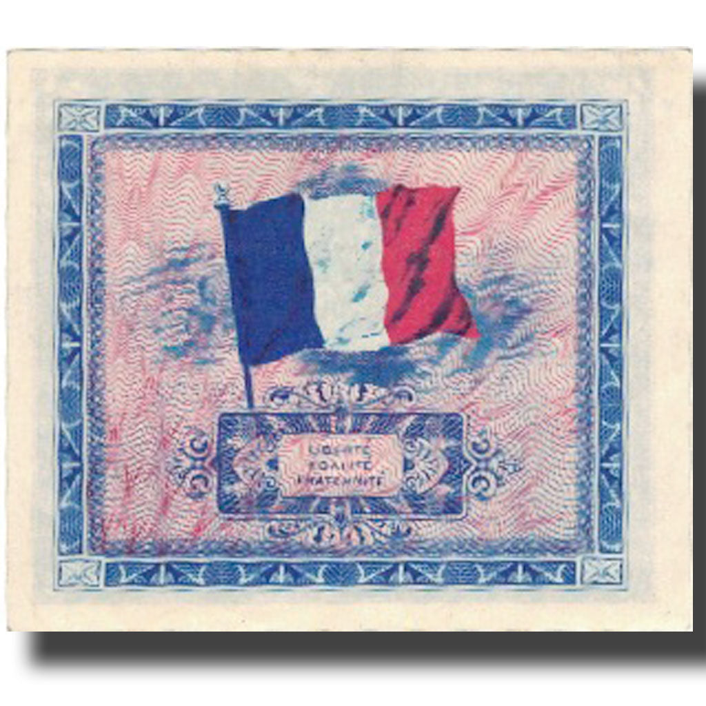 France, 2 Francs, Drapeau/France, 1944, 1944, TTB+, Fayette:VF16.1, KM:114a