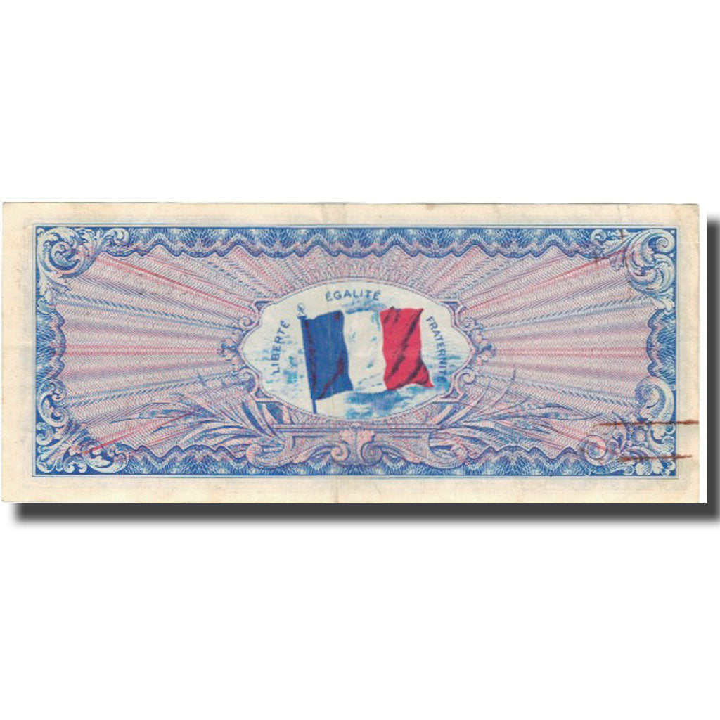 France, 100 Francs, Flag/France, 1944, 1944, EF(40-45), Fayette:VF 20.2, KM:118b
