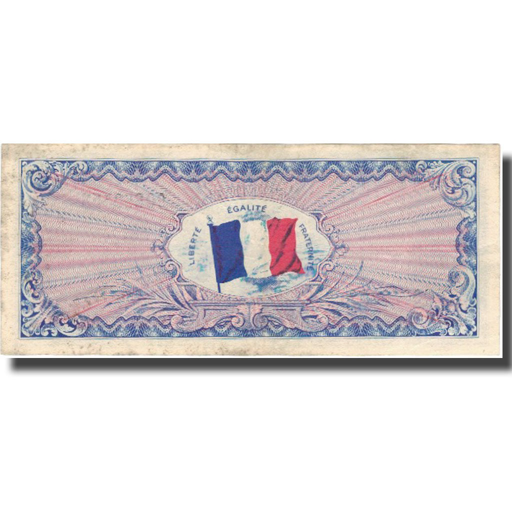 France, 100 Francs, Flag/France, 1944, 1944, EF(40-45), Fayette:VF 20.2, KM:118b