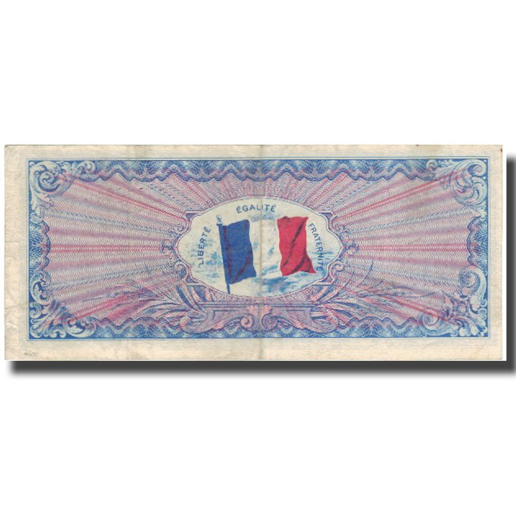 Francia, 100 Francs, Flag/France, 1944, 1944, BC+, Fayette:VF20.1, KM:118a