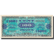 France, 100 Francs, Drapeau/France, 1944, 1944, TTB, Fayette:VF20.1, KM:118a