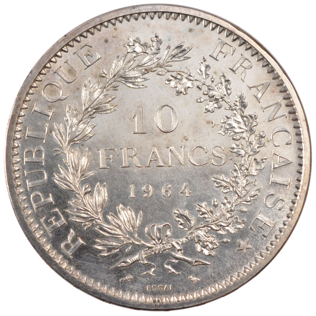 Vème République, 10 Francs Hercule Essai