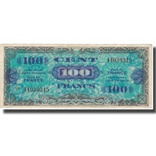 França, 100 Francs, Flag/France, 1944, 1944, EF(40-45), Fayette:VF20.1, KM:118a