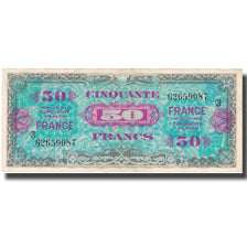 France, 50 Francs, 1945 Verso France, 1945, 1945, VF(30-35), Fayette:VF24.3