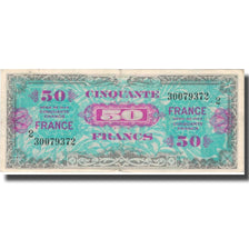 France, 50 Francs, 1945 Verso France, 1945, 1945, TB, Fayette:VF24.2, KM:122b
