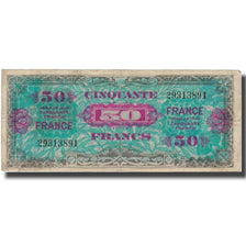 France, 50 Francs, 1945 Verso France, 1945, 1945, TB, Fayette:VF 24.1, KM:122a