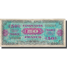 France, 50 Francs, 1945 Verso France, 1945, 1945, TB, Fayette:VF 24.1, KM:122a