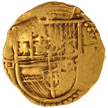 Spain, 2 Escudos, VF(20-25), Gold, 6.73