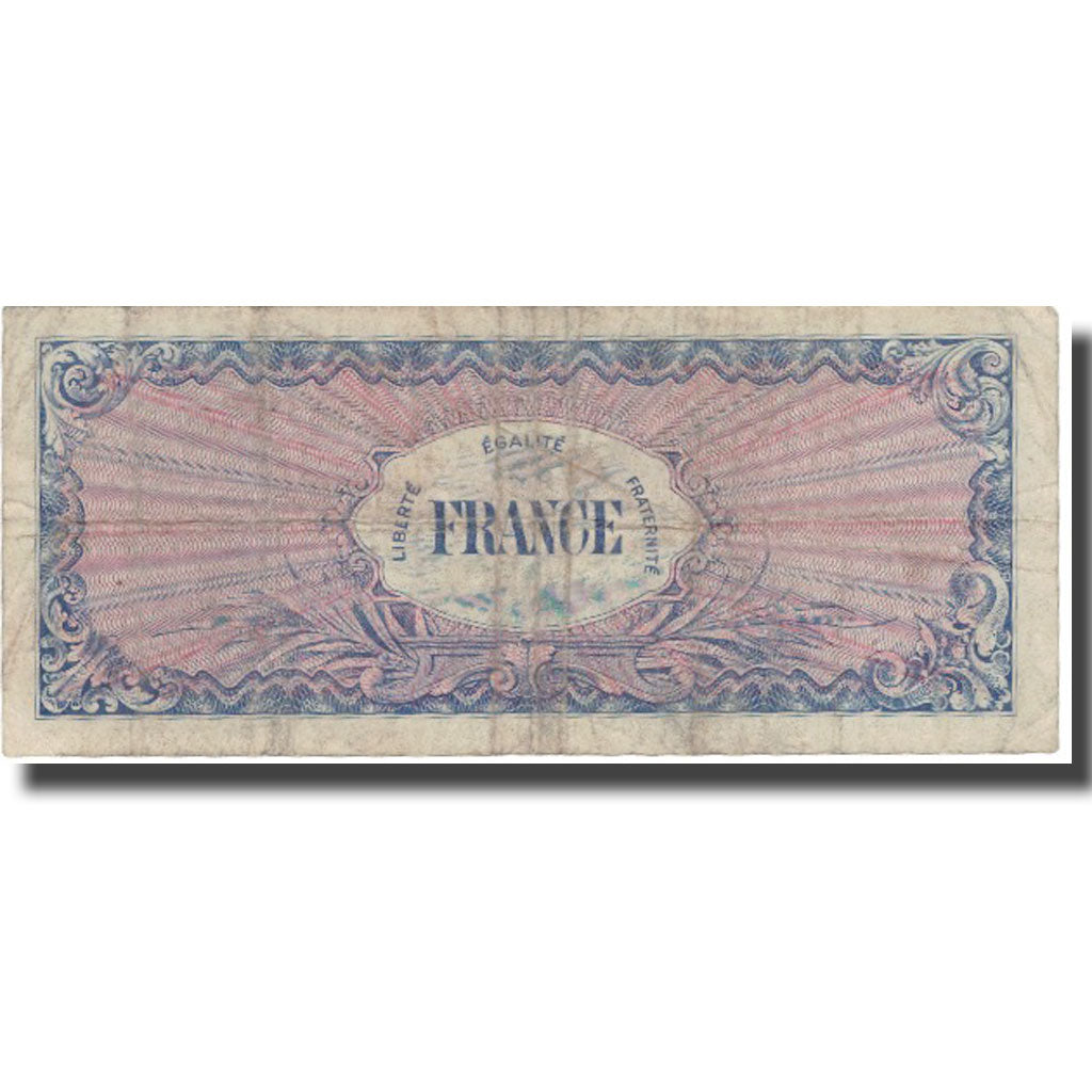 Francja, 50 Francs, 1945 Verso France, 1945, 1945, VF(20-25), Fayette:VF 24.1