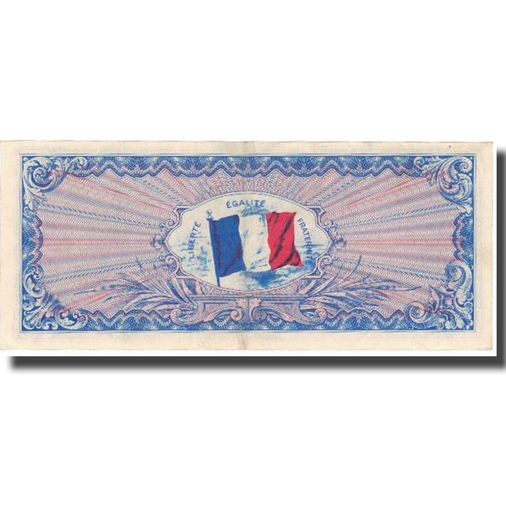 France, 50 Francs, 1945 Verso France, 1945, 1945, EF(40-45), Fayette:19.1