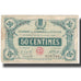 France, Saint-Dizier, 50 Centimes, 1920, TB, Pirot:113-17