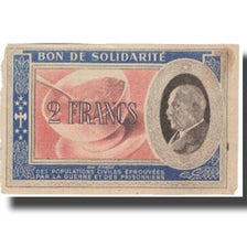 France, Bon de Solidarité, 2 Francs, 1941, AU(55-58)