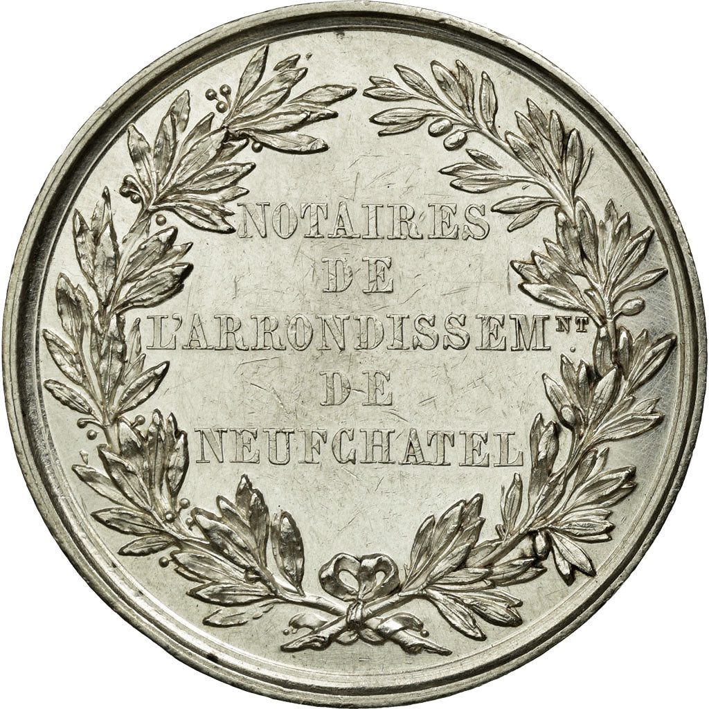 France, Token, Notary, AU(55-58), Silver, Lerouge:216