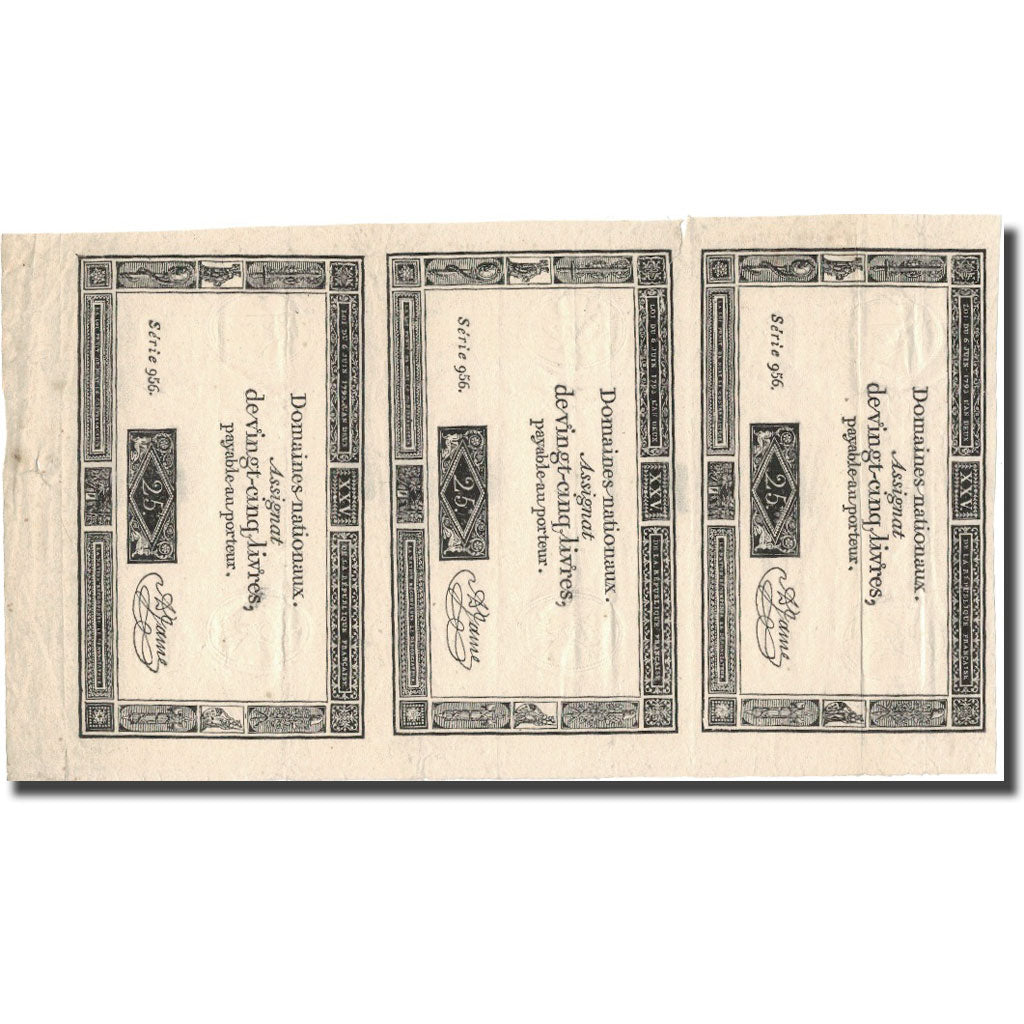 Frankreich, 25 Livres, 1793, 1793-06-06, SS, KM:A71