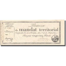 Frankreich, 25 Francs, 1796, Bugarel, 1796-03-18, SS+, KM:A83a, Lafaurie:200