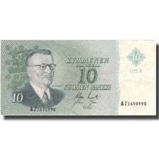 Nota, Finlândia, 10 Markkaa, 1963, 1963, KM:104a, EF(40-45)