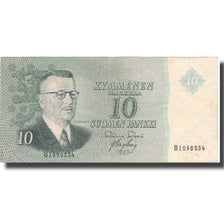 Banknote, Finland, 10 Markkaa, 1963, 1963, KM:100a, VF(30-35)