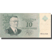Billet, Finlande, 10 Markkaa, 1963, 1963, KM:100a, TB+