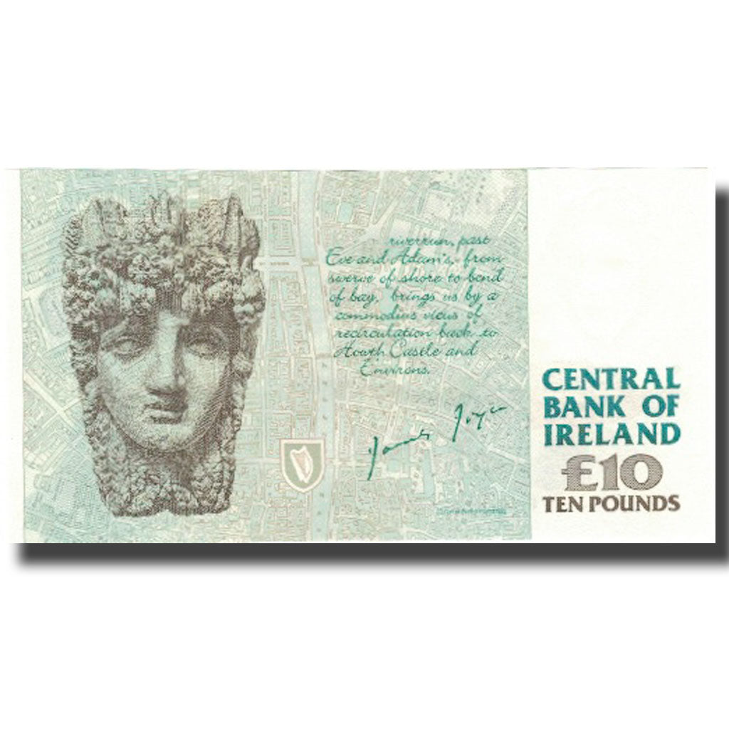 Billet, Ireland - Republic, 10 Pounds, Undated (1993-99), KM:76b, SUP+