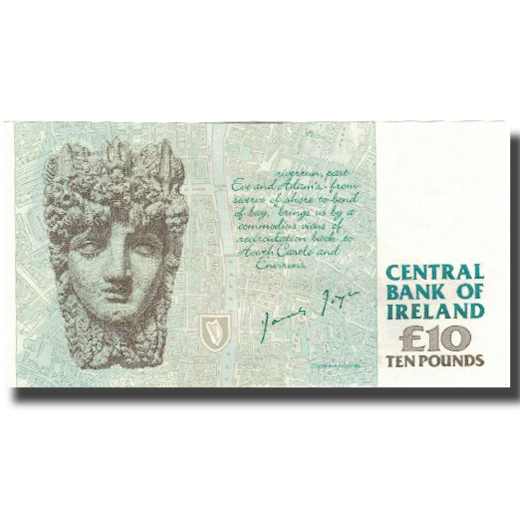 Billete, 10 Pounds, Undated (1993-99), Irlanda - República, KM:76b, EBC+