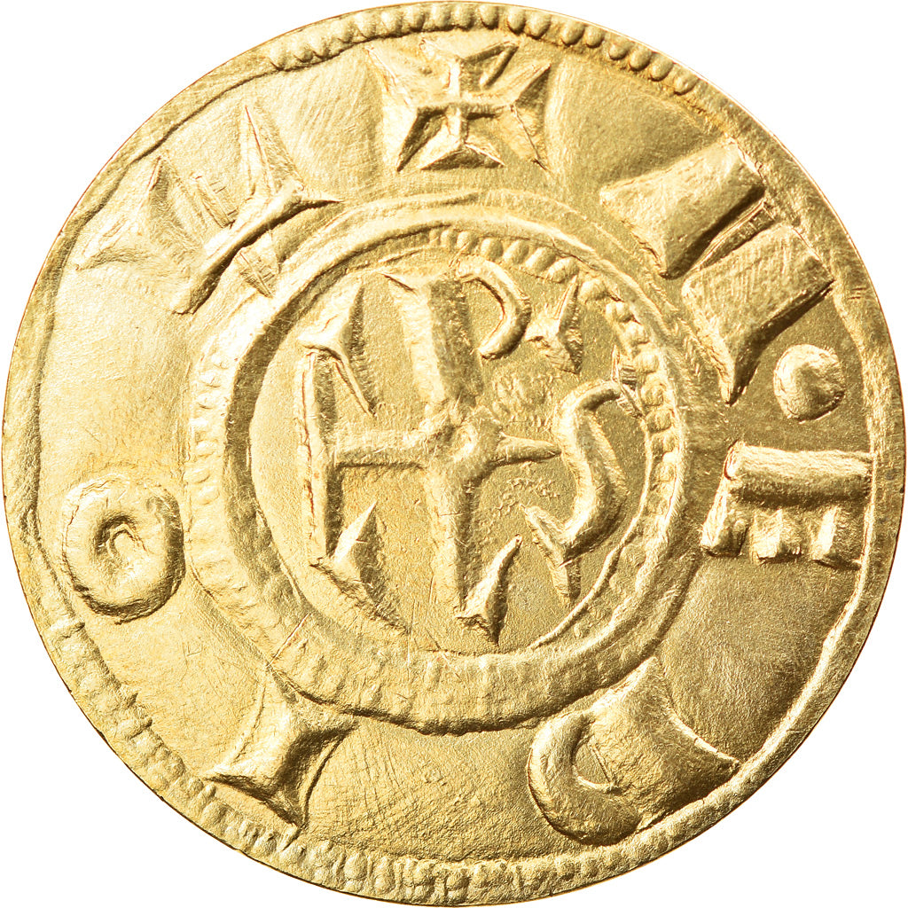 France, Medal, Reproduction, Denier de Charlemagne, MDP, MS(65-70)