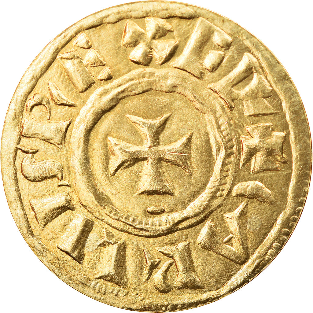 France, Medal, Reproduction, Denier de Charlemagne, MDP, MS(65-70)