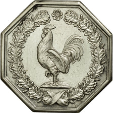 France, Token, Notary, 1831, MS(60-62), Silver, Lerouge:11