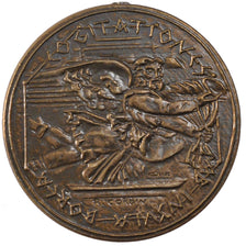 France, Notary, Token, 1990, AU(55-58), Bronze, 22.95
