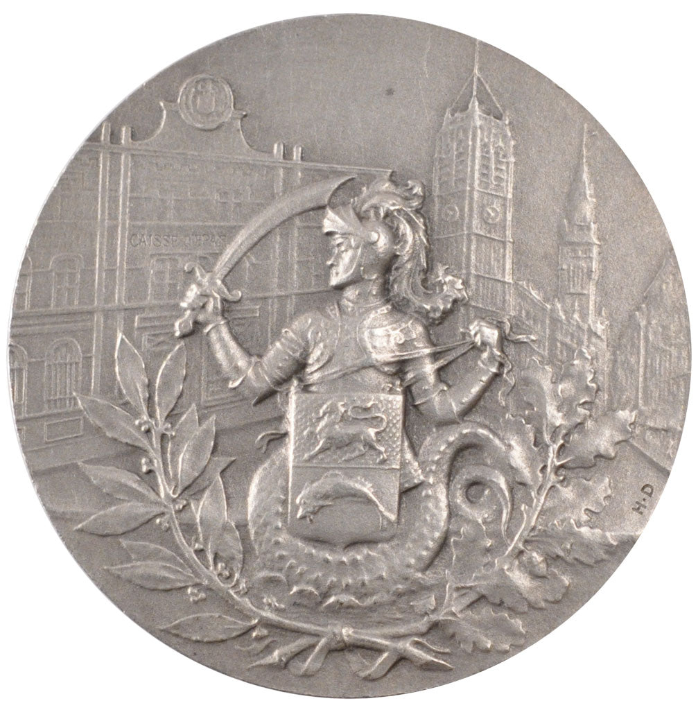 France, Savings Bank, Token, AU(55-58), Silver, 22.92