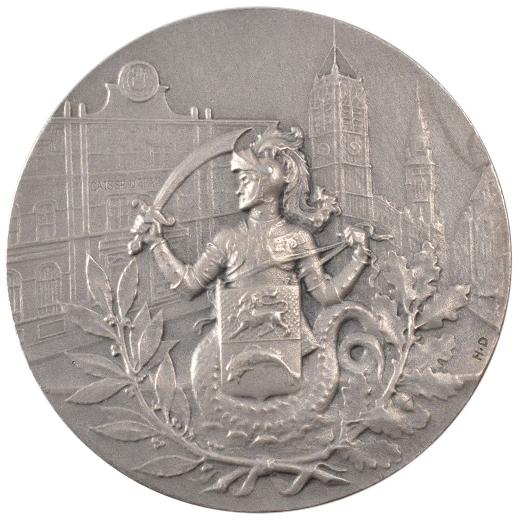 France, Savings Bank, Token, AU(55-58), Silver, 24.69
