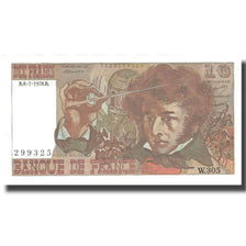 Francia, 10 Francs, Berlioz, 1977, 1978-03-02, SC+, Fayette:63.24, KM:150c
