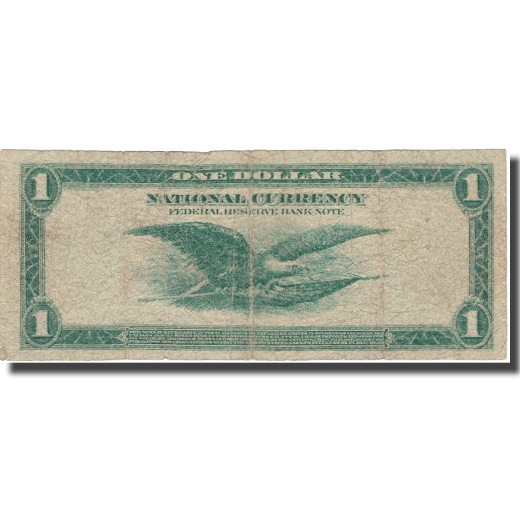 Banknote, United States, One Dollar, 1914, 1914-05-18, Minneapolis