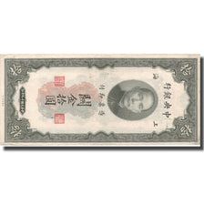 Banknote, China, 10 Customs Gold Units, 1930, 1930, KM:327c, VF(30-35)
