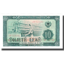 Banknote, Albania, 10 Lekë, 1976, 1976, KM:43a, AU(55-58)
