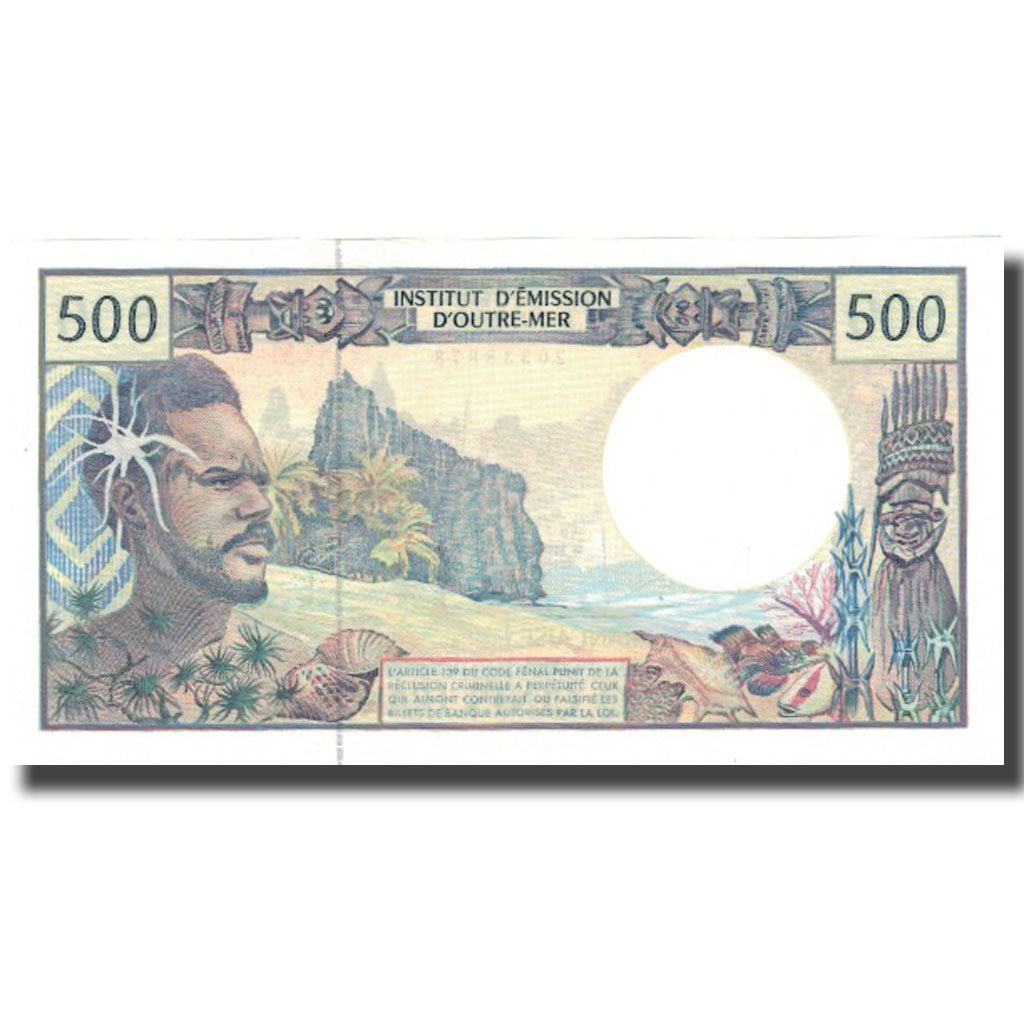 Banknote, French Pacific Territories, 500 Francs, Undated (1992), KM:1a