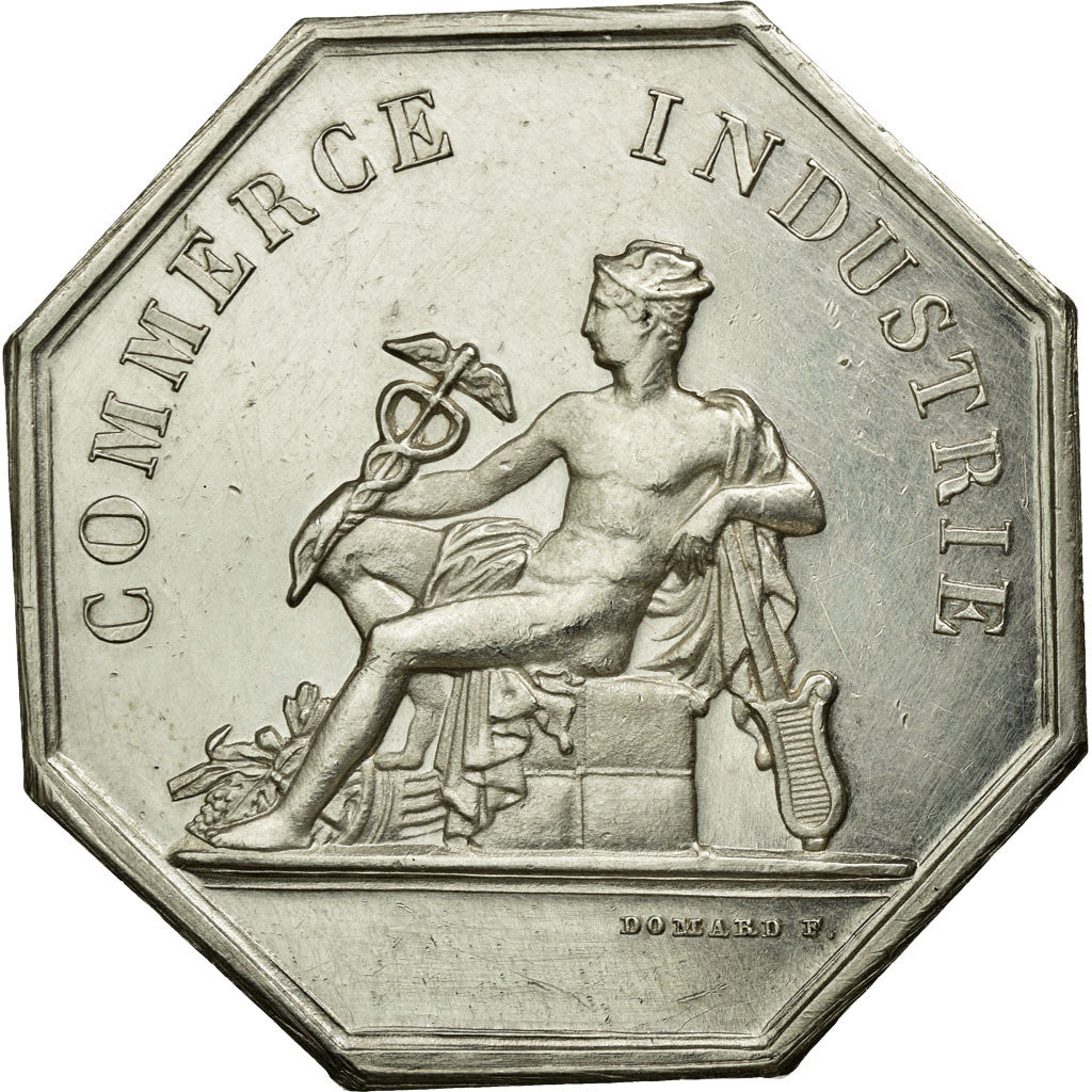 France, Token, Chamber of Commerce, AU(55-58), Silver