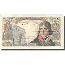 France, 10,000 Francs, Bonaparte, 1957, 1957-07-04, EF(40-45), Fayette:51.9