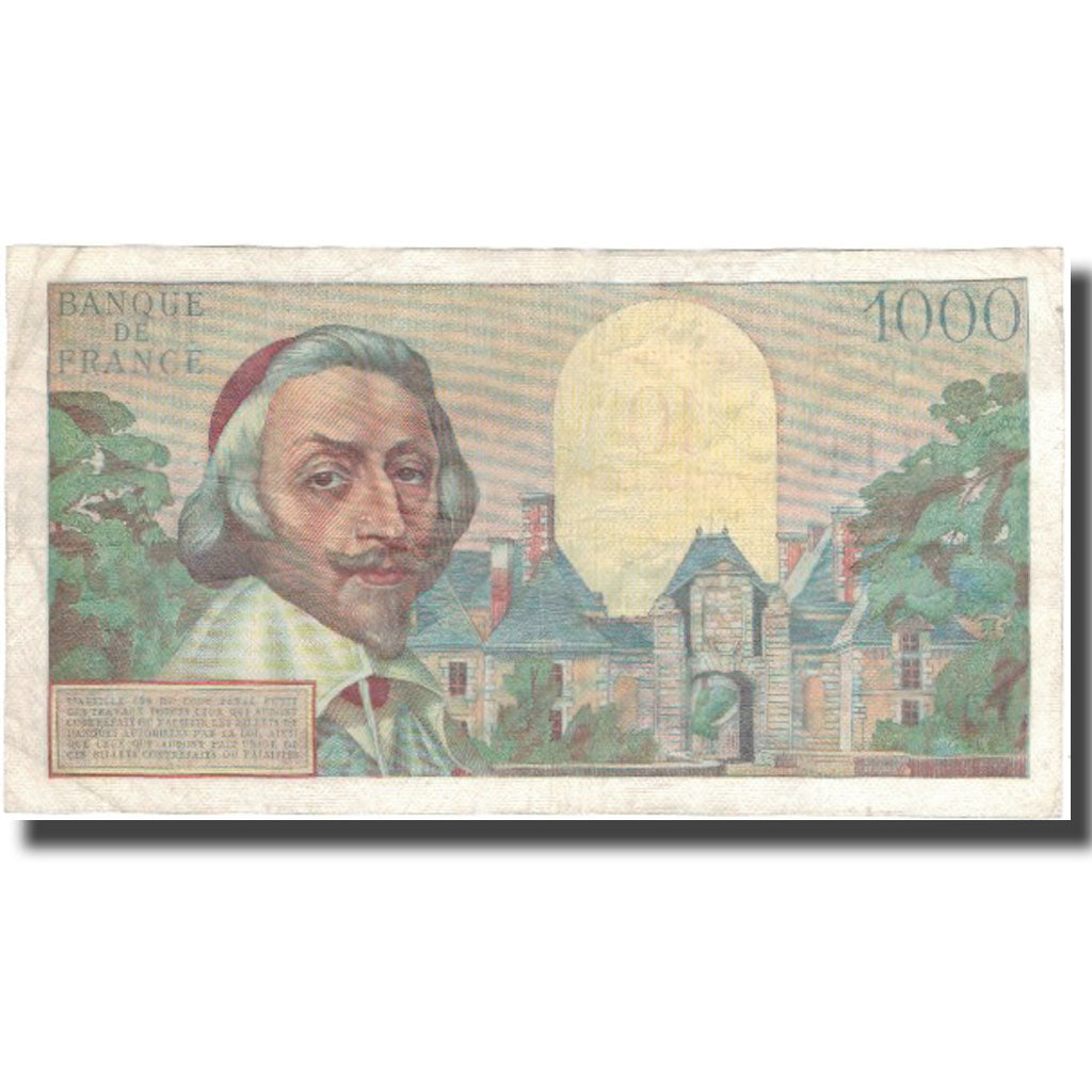 França, 10 Nouveaux Francs, Richelieu, 1957, 1957-03-07, EF(40-45)