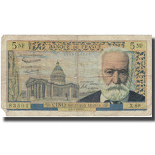Frankreich, 5 Nouveaux Francs, Victor Hugo, 1962, 1962-07-05, SGE+