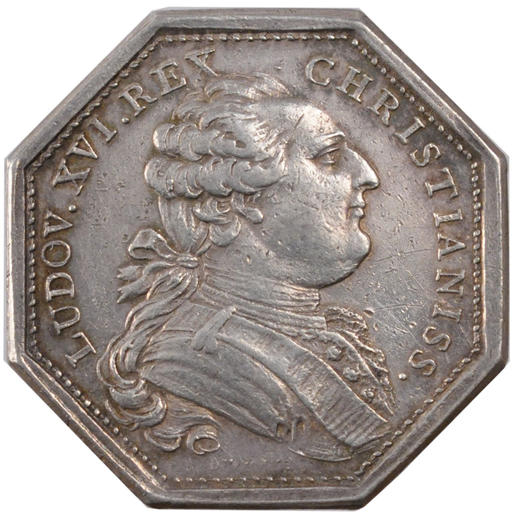 Francia, Token, Royal, BB, Argento, Feuardent:2103
