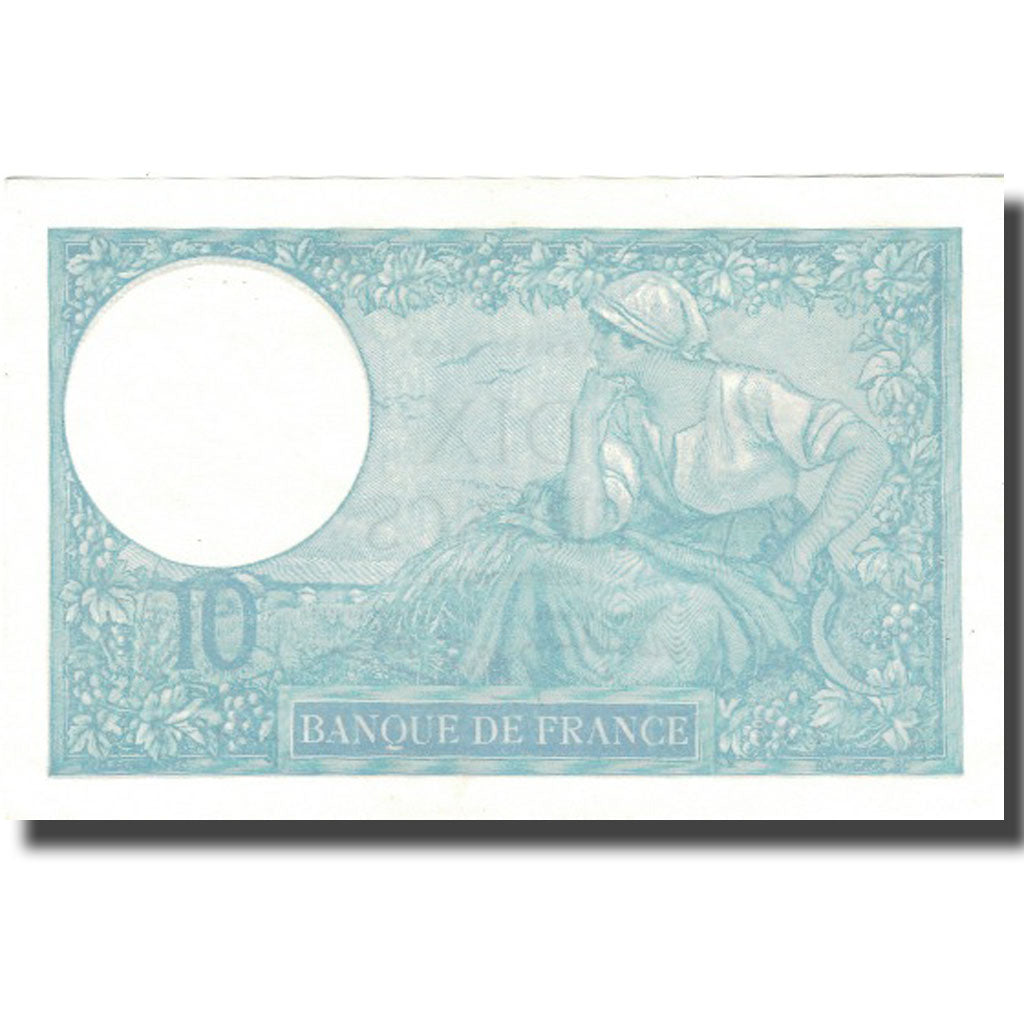 France, 10 Francs, Minerve, 1939, 1939-10-19, SUP, Fayette:7.12, KM:84