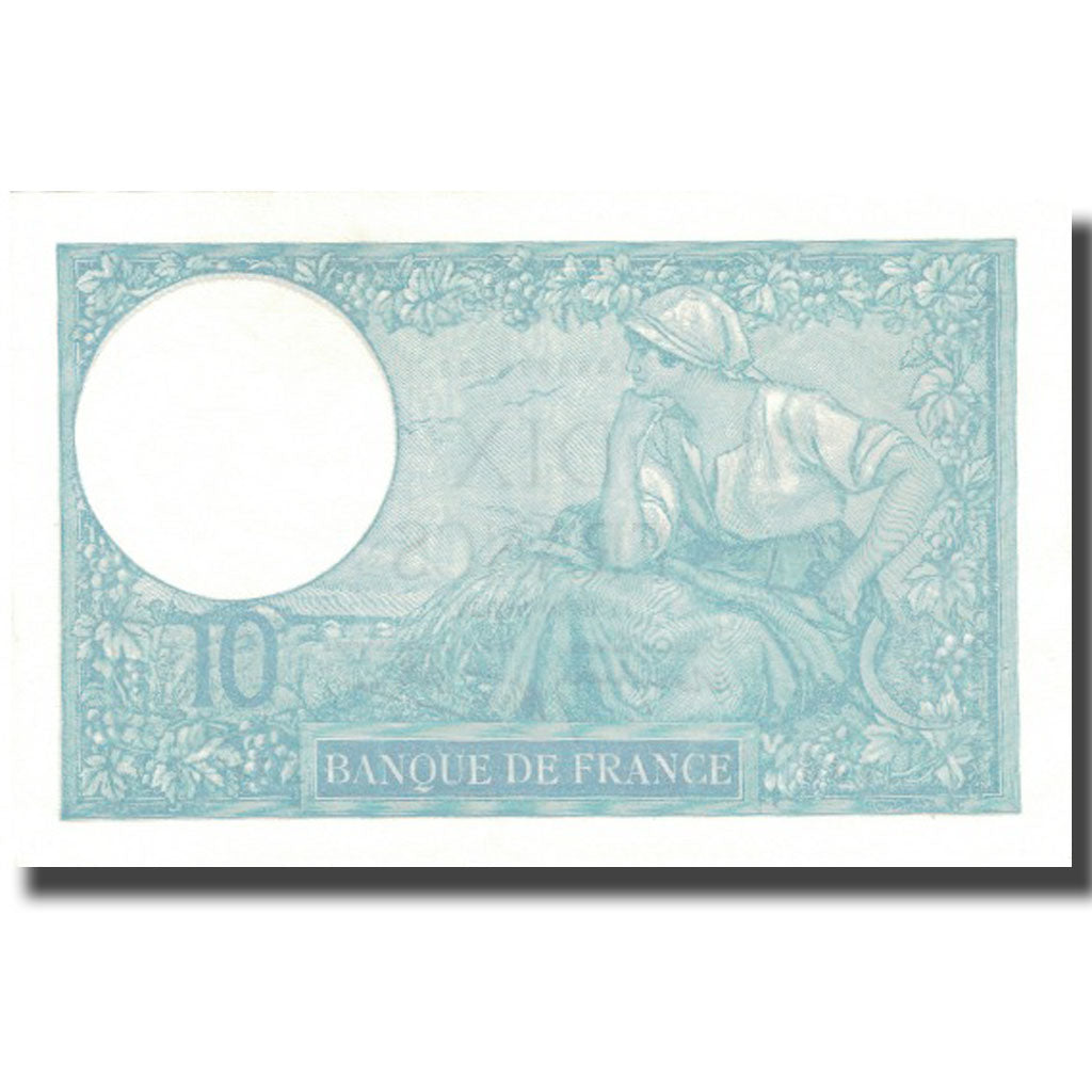 França, 10 Francs, Minerve, 1939, 1939-10-19, UNC(60-62), Fayette:7.12, KM:84