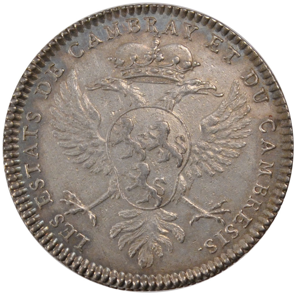 France, Royal, Token, AU(50-53), Silver, Feuardent #6731, 12.42