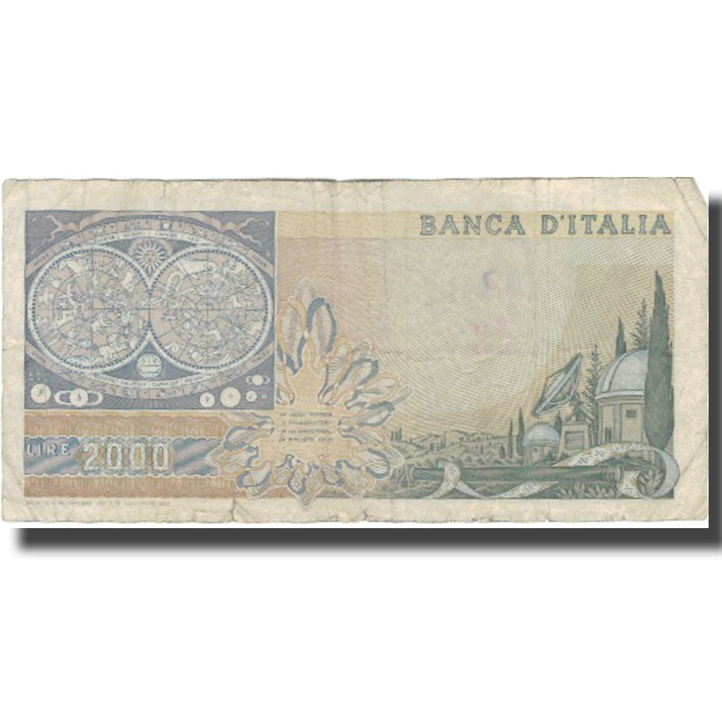 Banknote, Italy, 2000 Lire, 1976-1984, KM:103c, F(12-15)