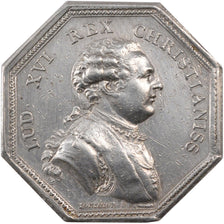 France, Royal, Token, 1779, AU(55-58), Silver, Feuardent #1646, 14.78