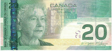 Banknote, Canada, 20 Dollars, 2004, 2004, KM:103e, AU(55-58)