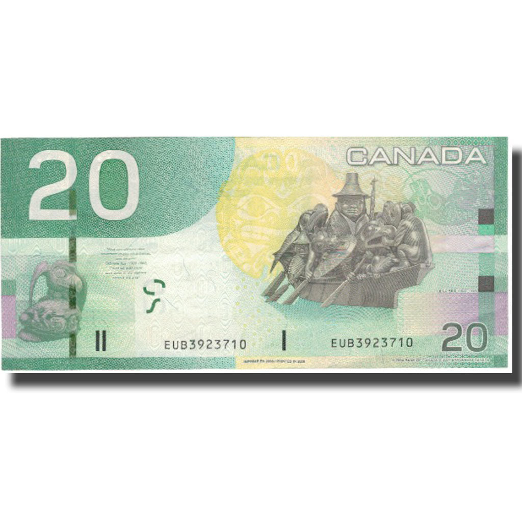 Banknote, Canada, 20 Dollars, 2004, 2004, KM:103e, AU(55-58)