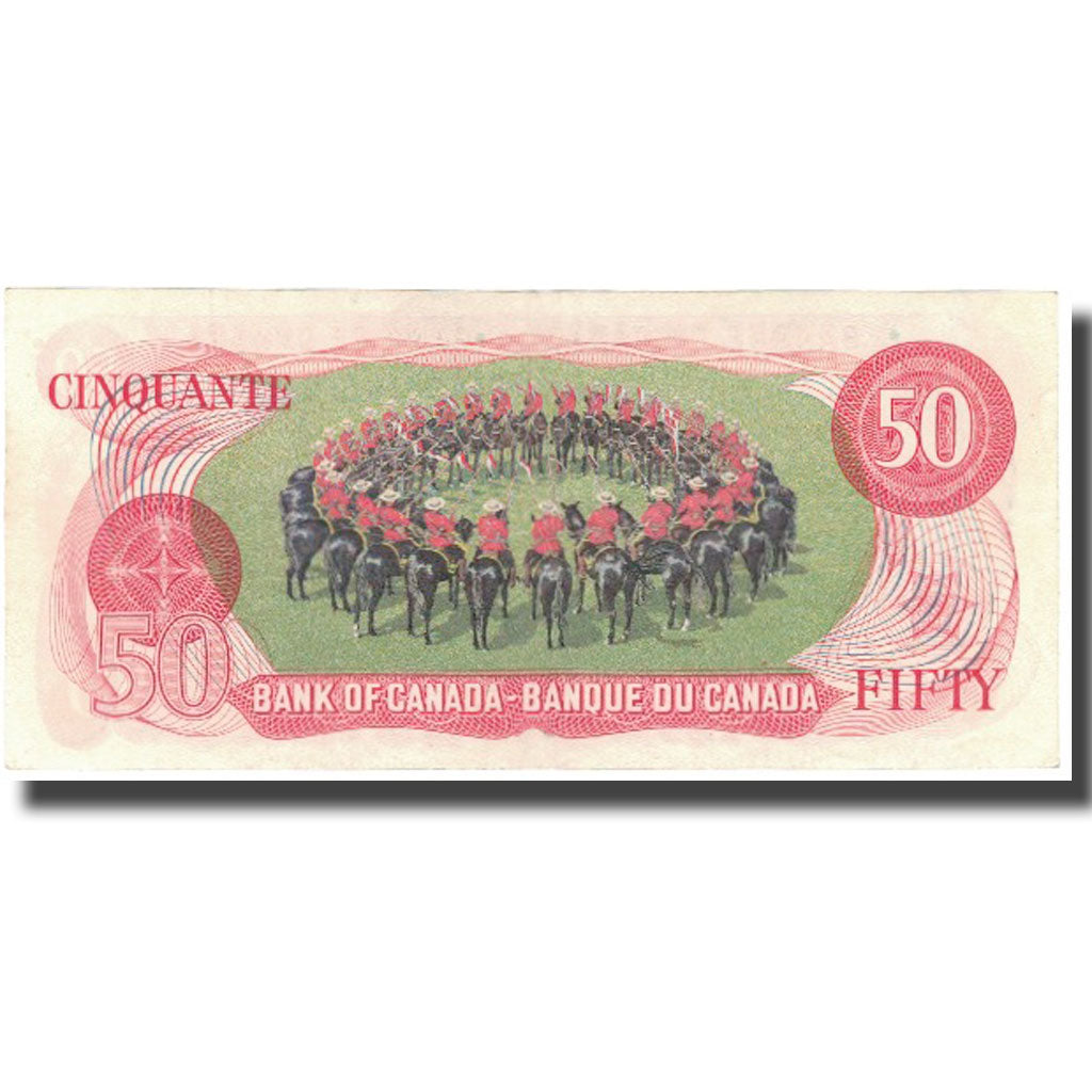 Banknote, Canada, 50 Dollars, 1975, 1975, KM:90a, AU(50-53)