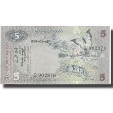 Banknote, Sri Lanka, 5 Rupees, 1979, 1979-03-26, KM:84a, UNC(65-70)
